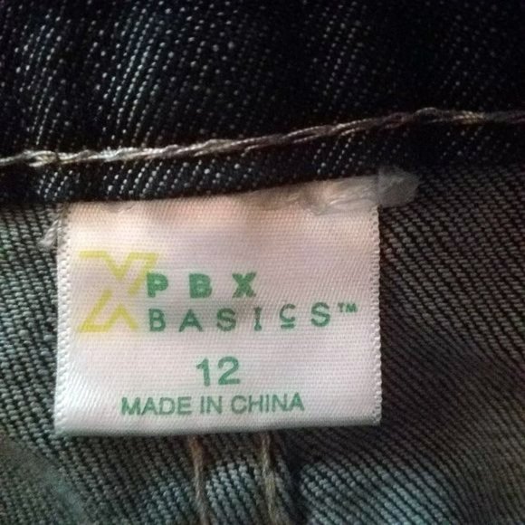 PBX Basics Womens Jeans Dark Wash Bootcut - Picture 7 of 7